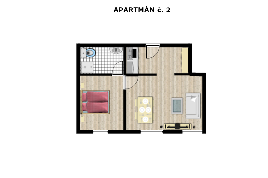 Apartmán č. 2